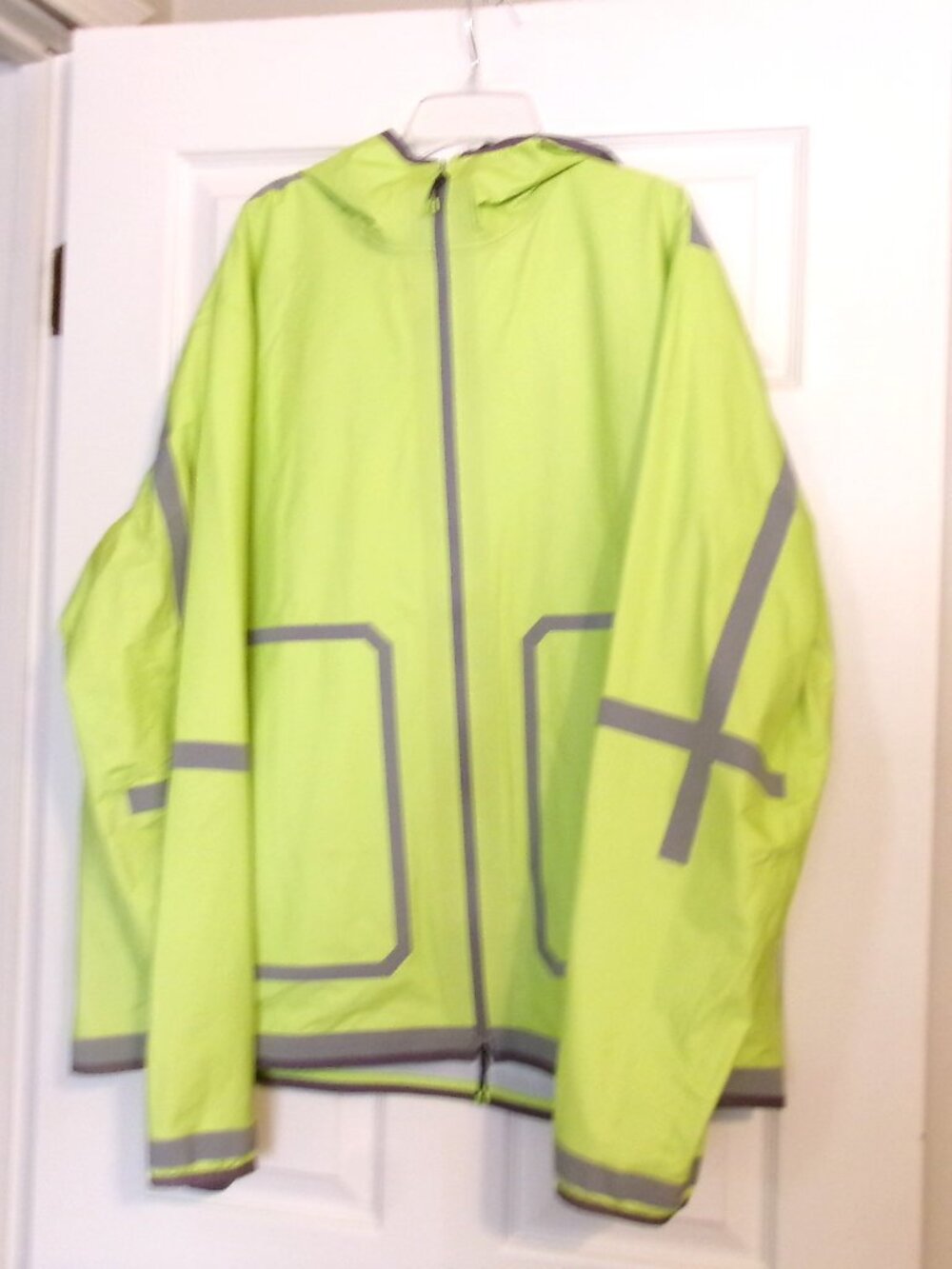 LULULEMON X Robert Geller Take The Moment Reflective Hooded Jacket Size XXL
